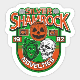 Silver Shamrock Sticker